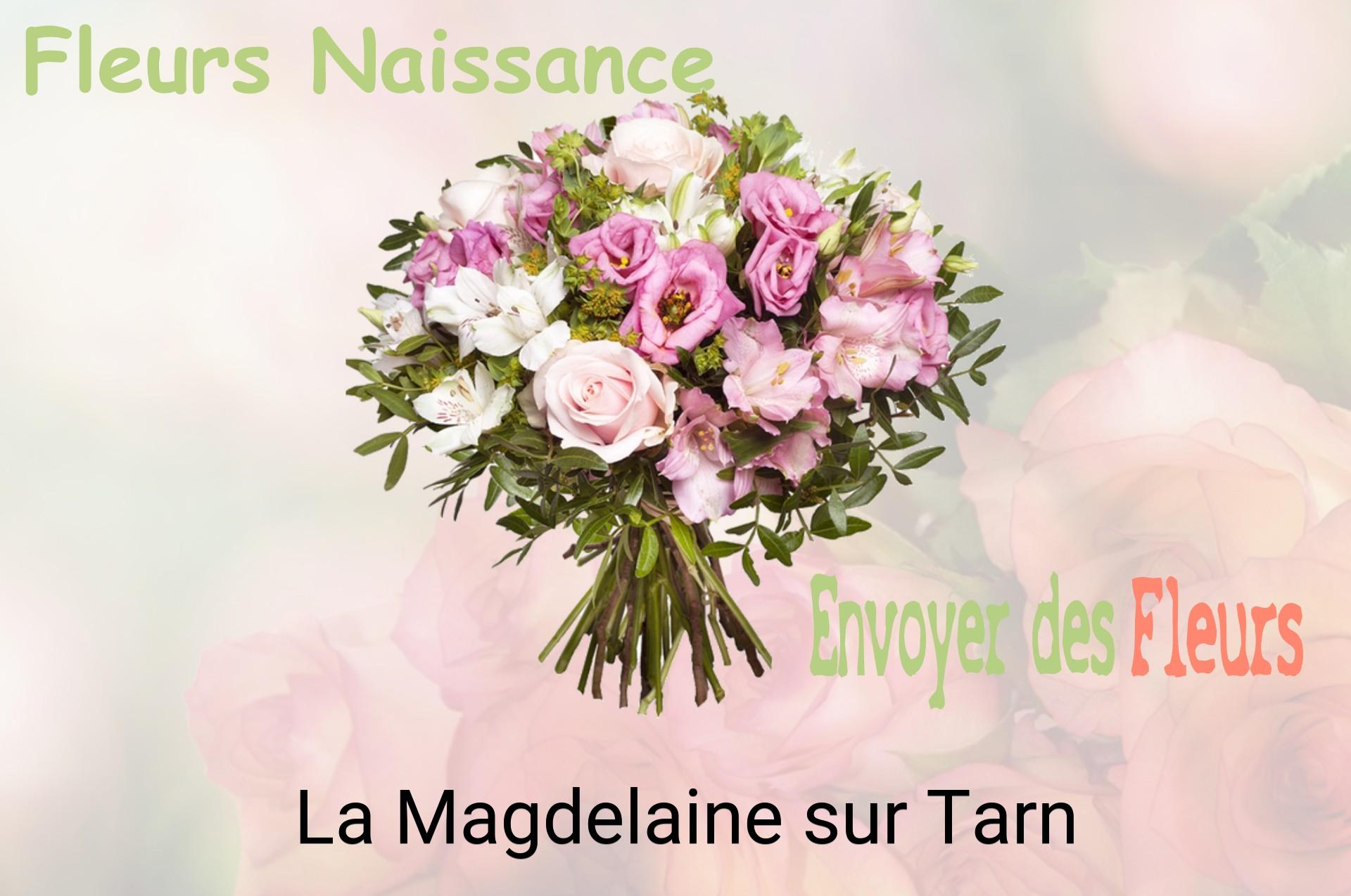 Bouquet de fleurs de naissance livré à La Magdelaine-sur-Tarn